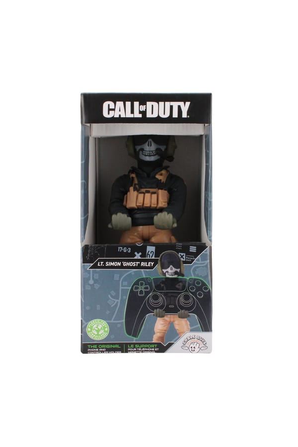 Cable Guys - Call of Duty - Lt. Simon “Ghost” Riley Support Chargeur pour Téléphone et Manette