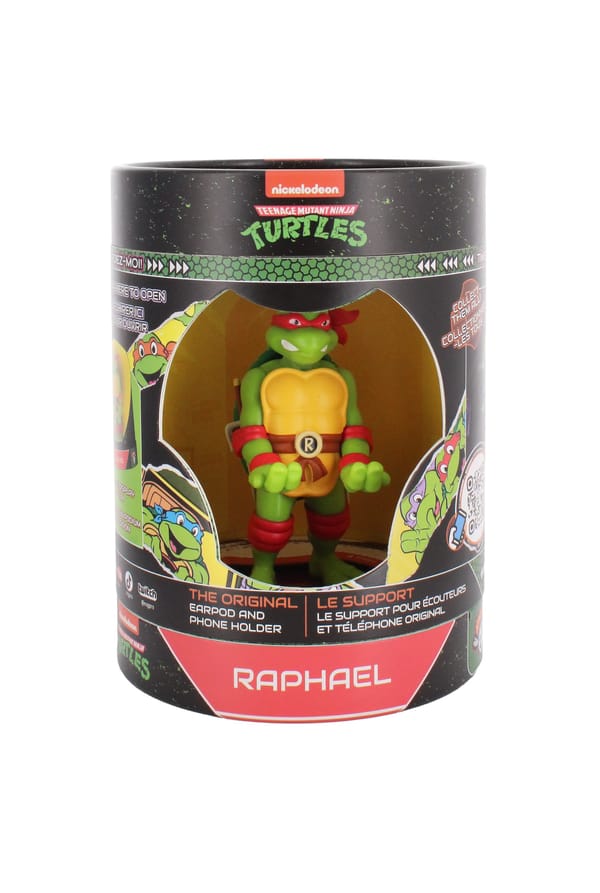 Cable Guys Holdems - Teenage Mutant Ninja Turtles - Raphael Earpod and Phone Holder