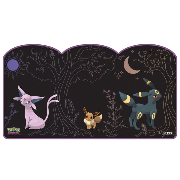 Ultra Pro - Pokémon TCG - Eevee, Espeon, and Umbreon Die-cut Playmat
