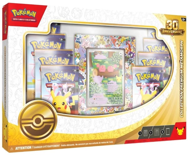 Pokémon JCC : Collection Premium Métamorph 30e Anniversaire - FR
