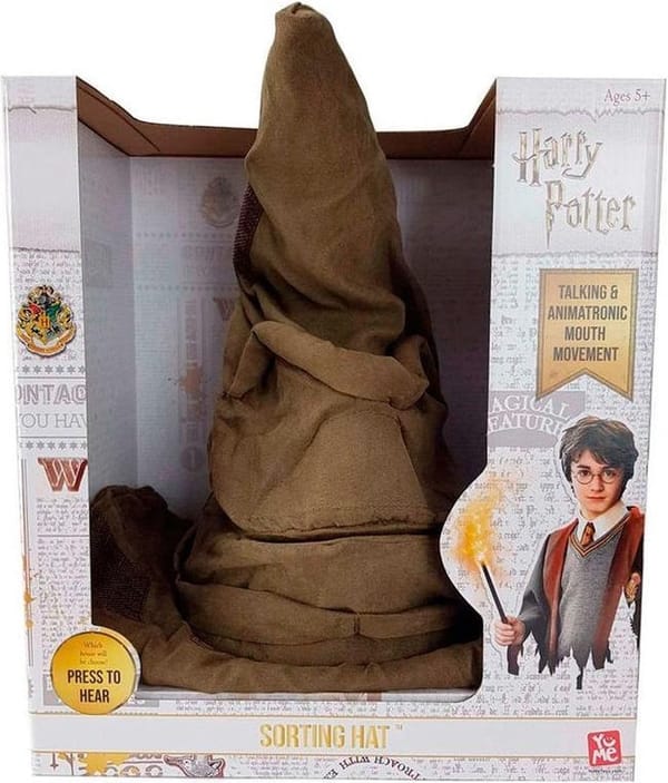 Harry Potter - Real Talking Sorting Hat - New Version - 43 cm (ENGLISH)