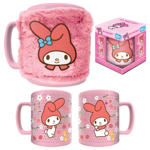 My Melody - Tasse en peluche Fleurs de cerisier