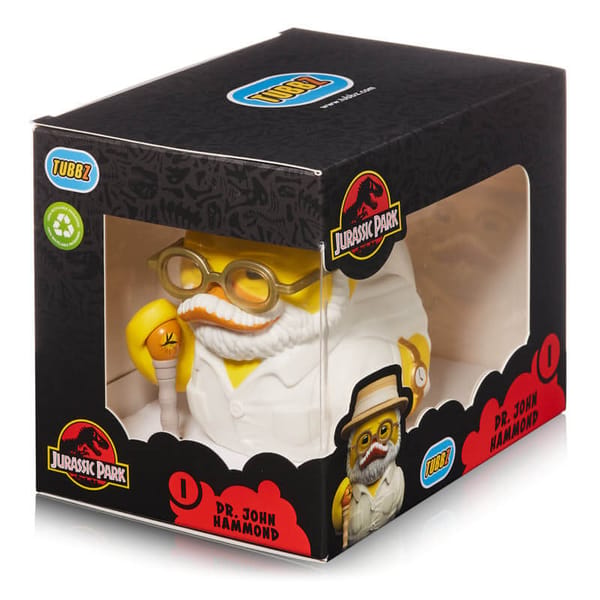 Numskull - TUBBZ Pato de baño - Jurassic Park - Dr. John Hammond - 9cm
