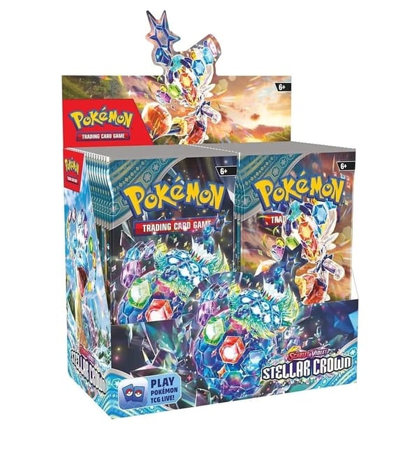 Pokémon TCG - Scarlet & Violet - Stellar Crown Booster Pack (Display x36) - ES