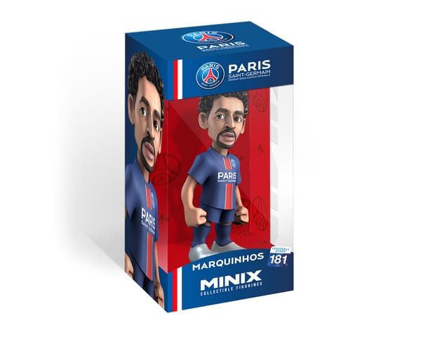Minix - Football Stars #181 - PSG - Marquinhos - Statue 12cm