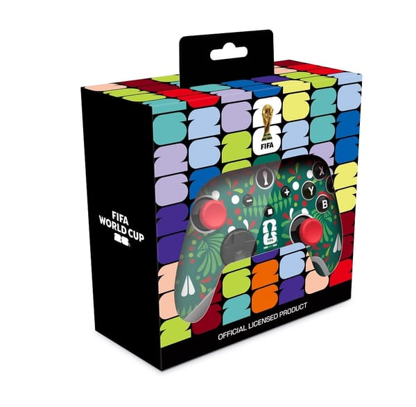 FIFA WorldCup 26 - AURORA+ Mexico Wireless Controller for Switch, Switch 2, PC, Android and IOS