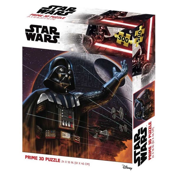 Star Wars - Darth Vader e la Morte Nera Puzzle lenticolare 500 pezzi 61x46 cm