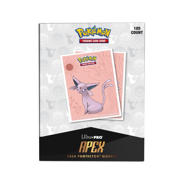 Ultra Pro - Pokémon TCG - Elite Series Espeon 105ct APEX DECK PROTECTOR Sleeves