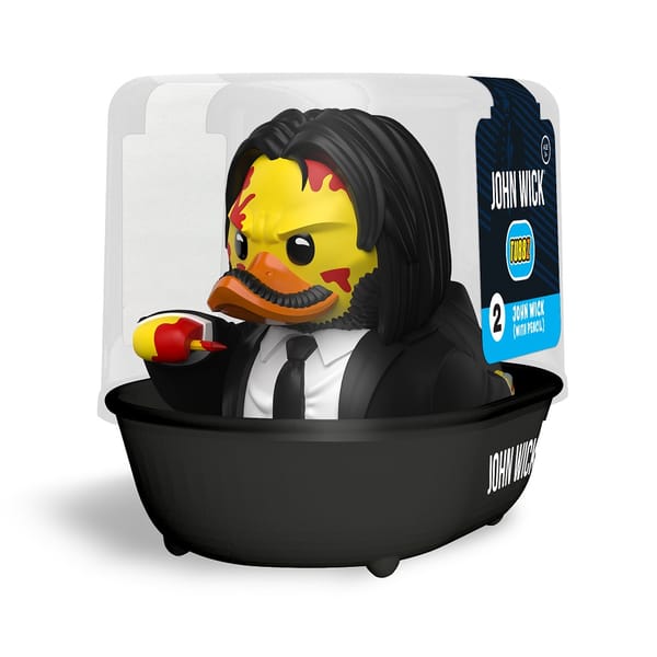 Numskull - TUBBZ Bath Duck - John Wick 2 - John Wick "Pencil" (First Edition) - 9cm
