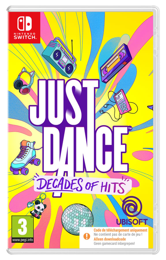 Just Dance: Decades of Hits (Code-in-a-box) - Nintendo Switch