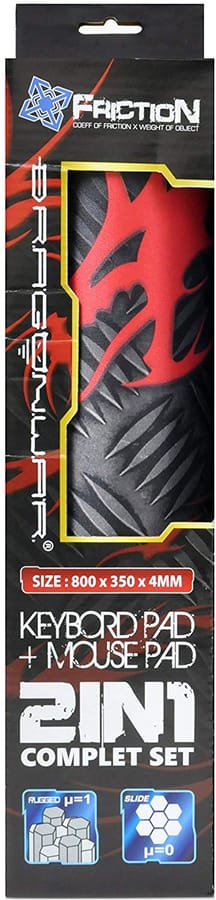Dragonwar Friction XXL Gaming Mouse Mat