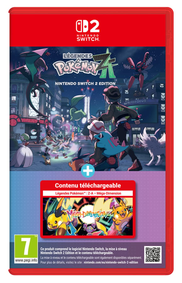 Légendes Pokémon : Z-A - Nintendo Switch 2 Edition + Méga-Dimension - Nintendo Switch 2