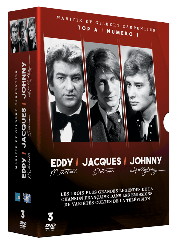 Numéro 1 - Coffret : Johnny Hallyday / Eddy Mitchell / Jacques Dutronc