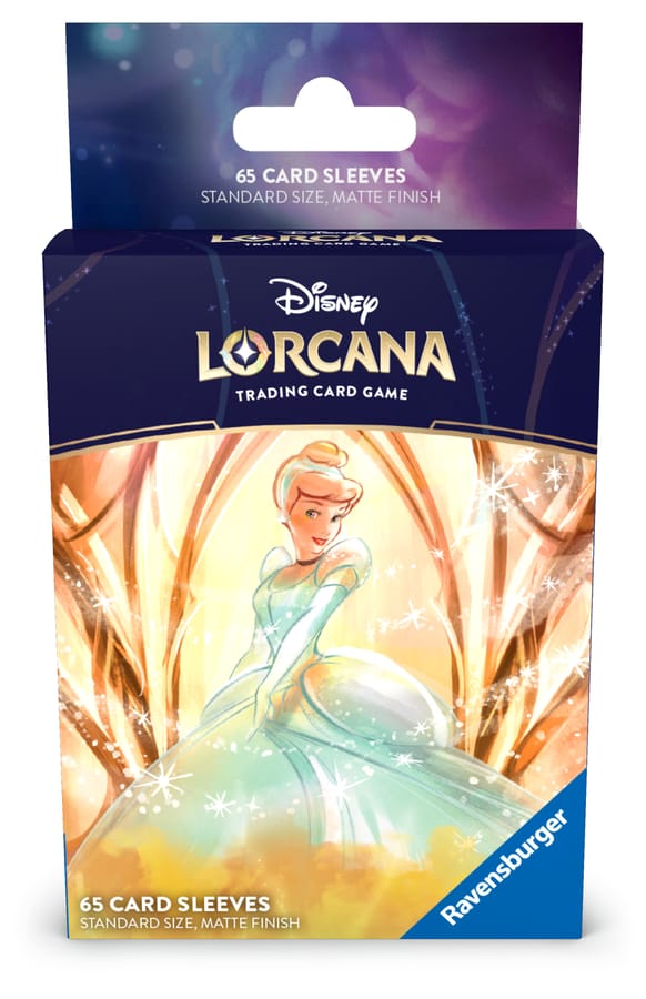 Disney Lorcana JCC : L'île d’Archazia - Pack de 65 Protèges-cartes Cendrillon - UK