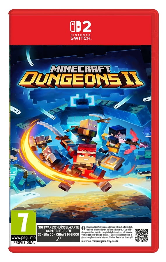 Minecraft Dungeons II - Game-key Card - Nintendo Switch 2