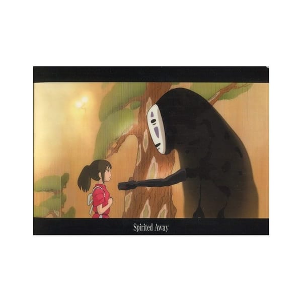 Ghibli - La città incantata - Chihiro & No Face Cartella A4