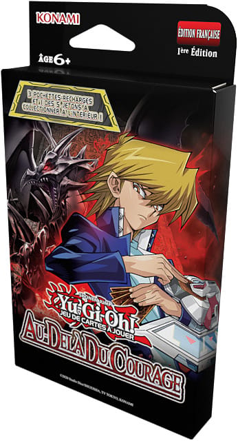 Yu-Gi-Oh! JCC - Pack de 3 Boosters Au-Delà du Courage (Tuckbox cartonné) - Uniquement GSA et GSS - FR