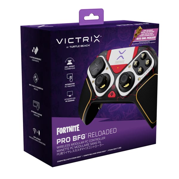 Victrix Pro BFG Reloaded Wireless Modular Controller Fortnite Drift for Windows 10/11 & Steam Deck