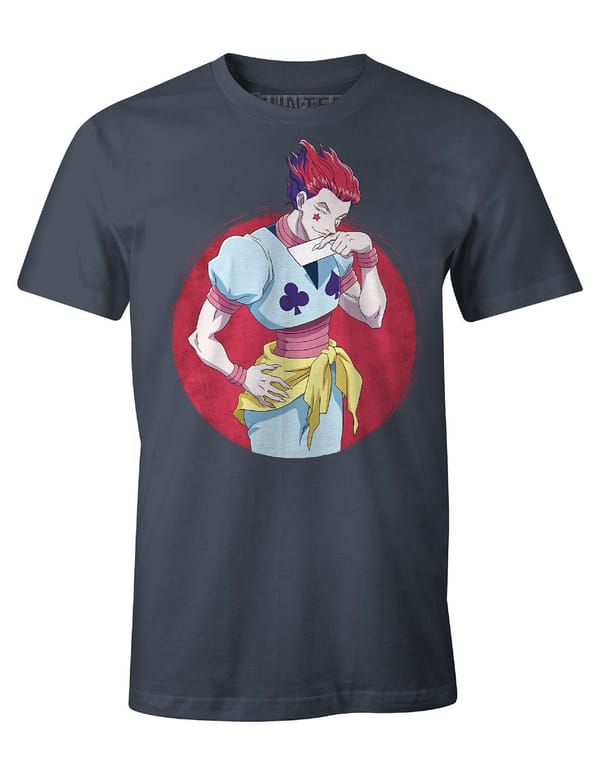 Hunter X Hunter - T-shirt Bleu Denim Hisoka - M