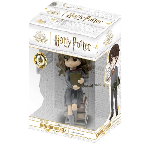 Plastoy - Harry Potter - Pila di libri di incantesimi di Hermione Granger Figura