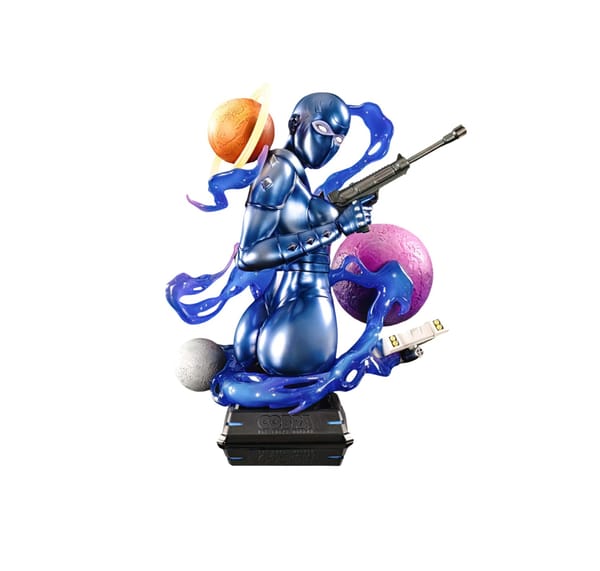 Cartoon Kingdom - 1:4 King Bust - Cobra The Space Pirate - Lady Armanoïde Bust 23cm