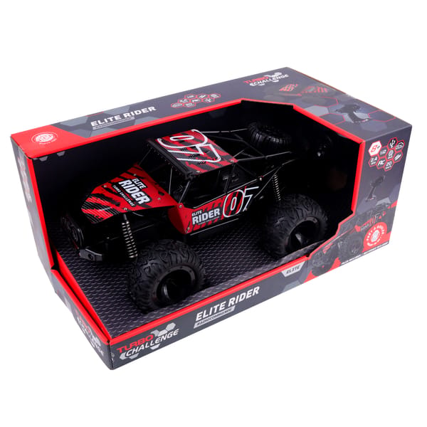 Turbo Challenge - ELITE RIDER RC METAL ROUGE 1/12 (2.4GHZ - BAT 7.4V)