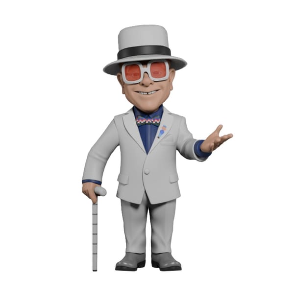 Minix - Music # - Elton John - Elton John "Greatest Hits" Statua 12cm