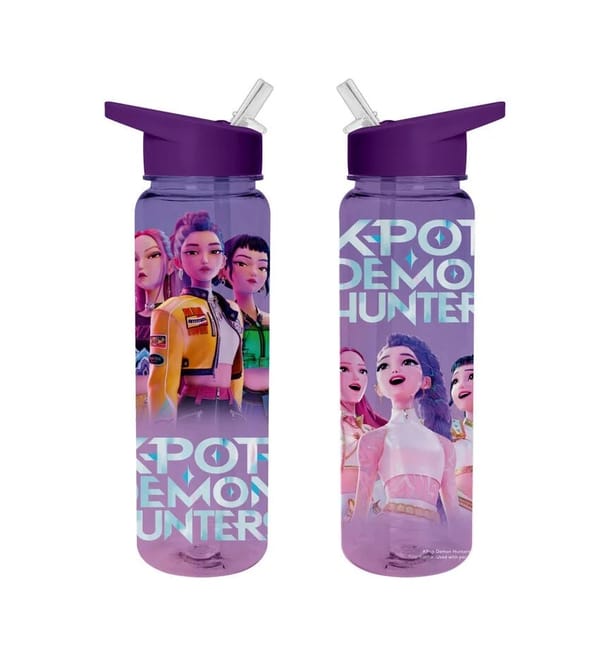 KPop Demon Hunters - Group Plastic Water Bottle