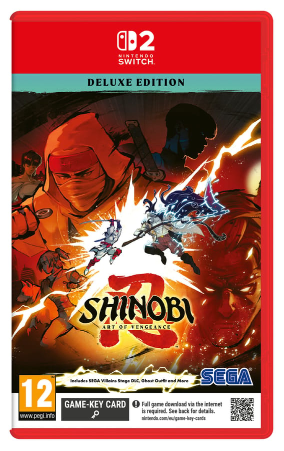 SHINOBI: Art of Vengeance - Deluxe Edition - Game-key Card - Nintendo Switch 2