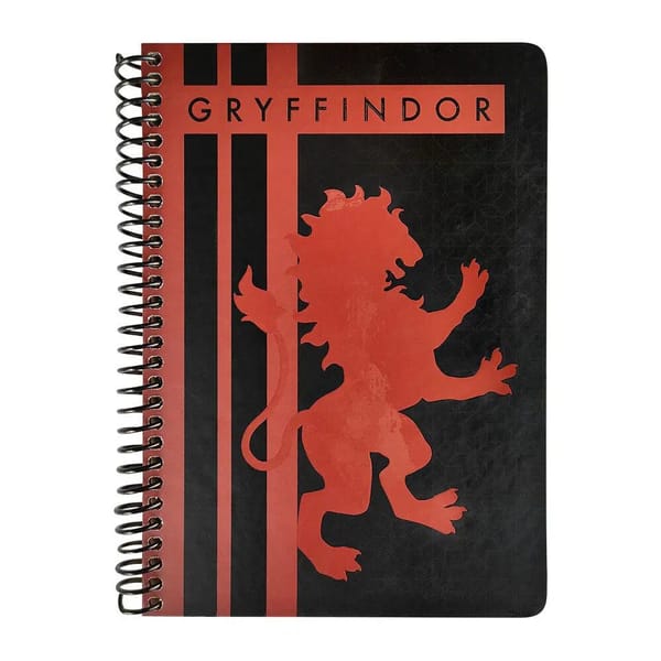 Wizarding World - Harry Potter - Spiral Notebook A5 - Gryffindor