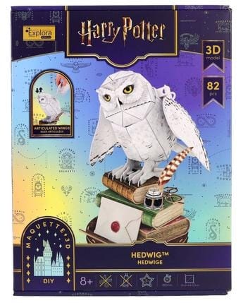 EXPLORA - Harry Potter 3D Model - Hedwig 82pcs