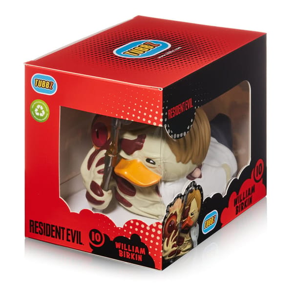 Numskull - Best of TUBBZ Pato de baño en caja - Resident Evil - William Birkin - 9cm