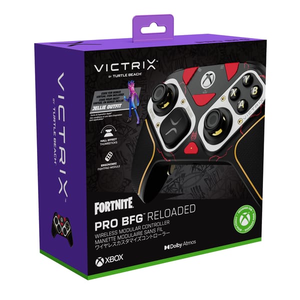 Victrix Pro BFG Reloaded Draadloze Modulaire Controller Fortnite Drift voor Xbox Series X|S, Xbox One, PC, Mac, Mobile en Smart TV