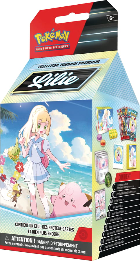 Pokémon JCC : Collection Tournoi Premium - Lilie - FR