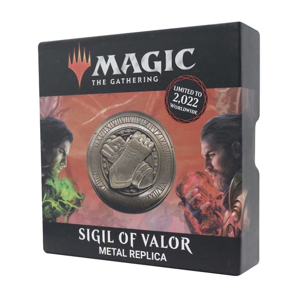 Magic: The Gathering - Réplique Sceau de la Vaillance en Édition Limitée