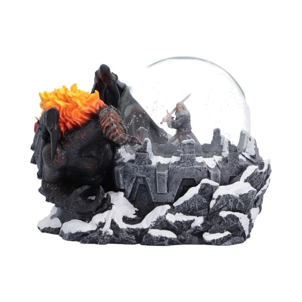 Nemesis Now - El Señor de los Anillos - "Batalla de la cima" Bola de nieve 12.8cm