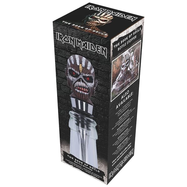 Iron Maiden - Bouchon de bouteille "Book of Souls" 10cm