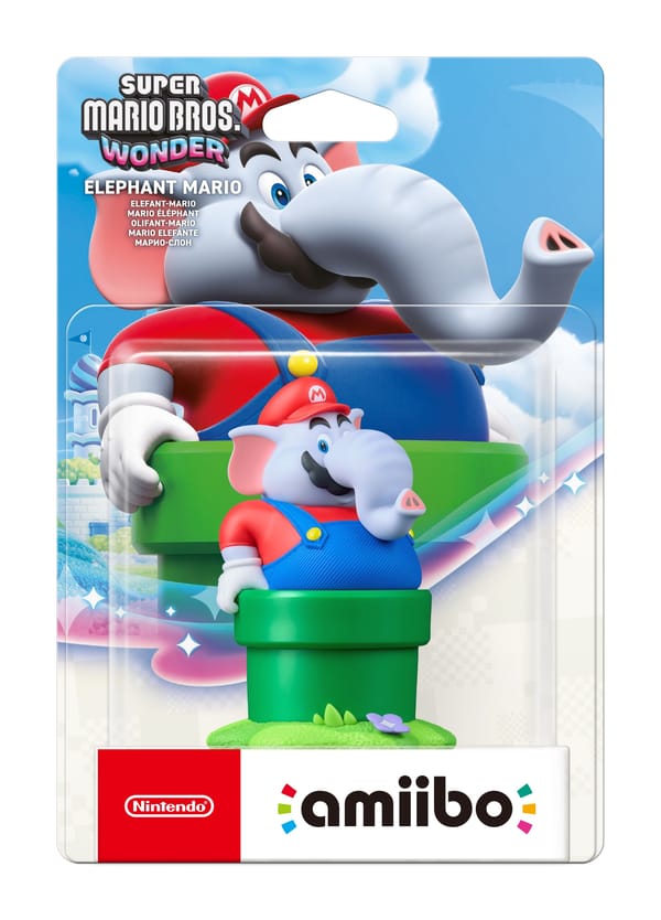 Amiibo Elephant Mario - Super Mario Bros. Wonder Collection