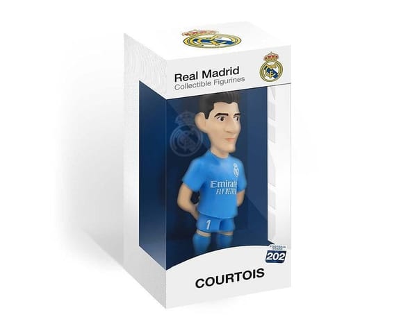 Minix - Football Stars - Real Madrid - Thibaut Courtois Statue 12cm