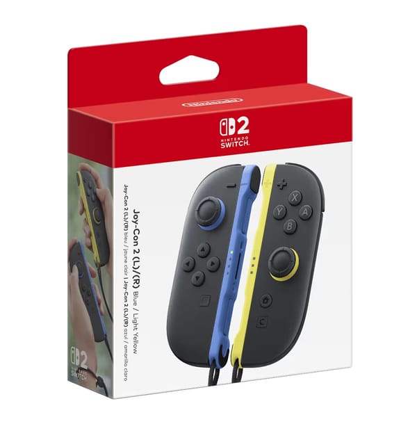 Joy-Con 2 Controller Pair Blue/Light Yellow