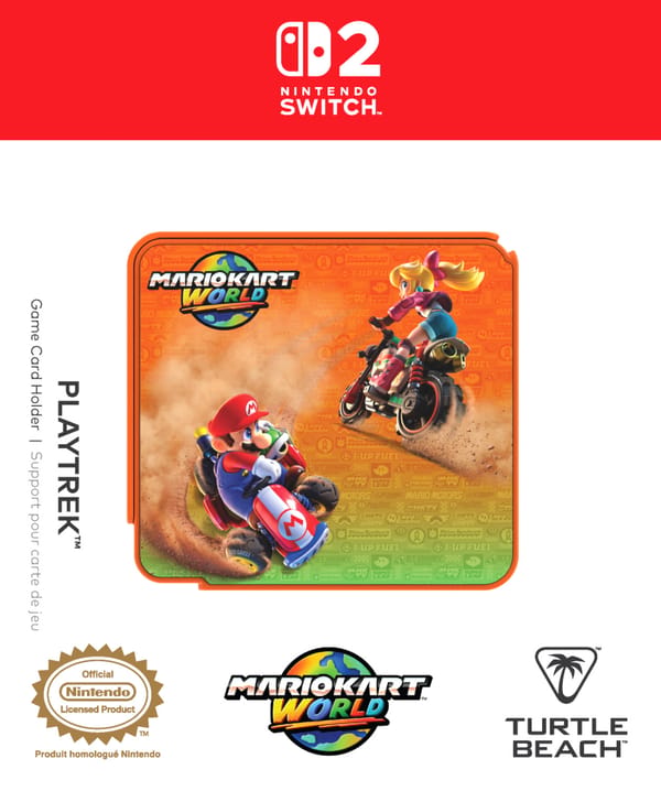Turtle Beach - Playtrek Game Card Holder Mario Kart World
