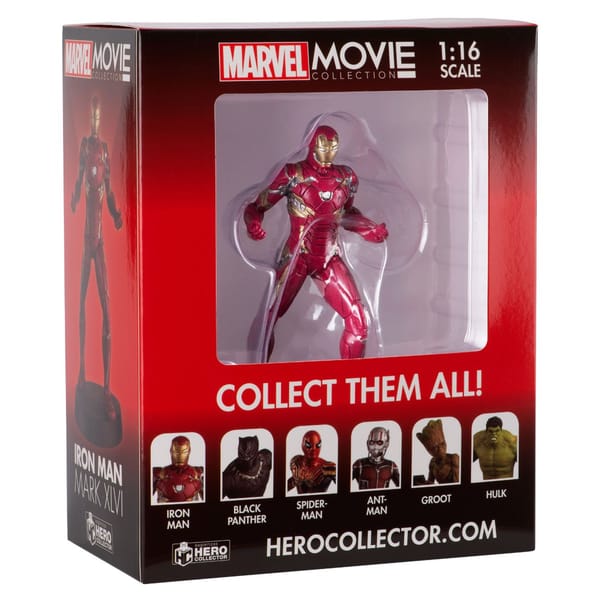 Marvel Movie 1:16 figurines - Iron Man Mark Xlvi 18 cm