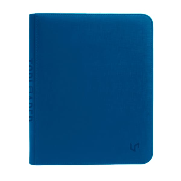 Ultra Pro - 4-Pocket TOPLOADER Zippered Premium Pro-Binder Blue