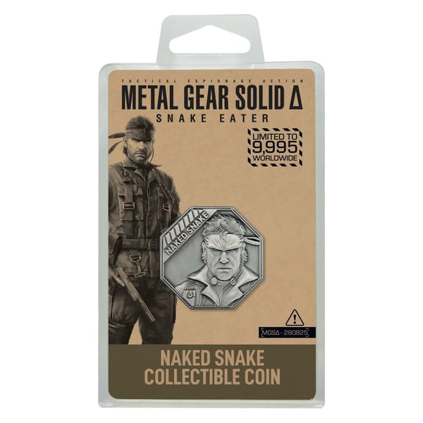 Metal Gear Solid Delta: Snake Eater - "Naked Snake" Sammlermünze in limitierter Auflage