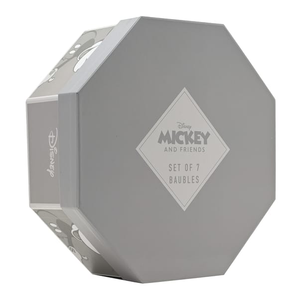 Disney - Set van 7 Kerstballen - Mickey en Vrienden