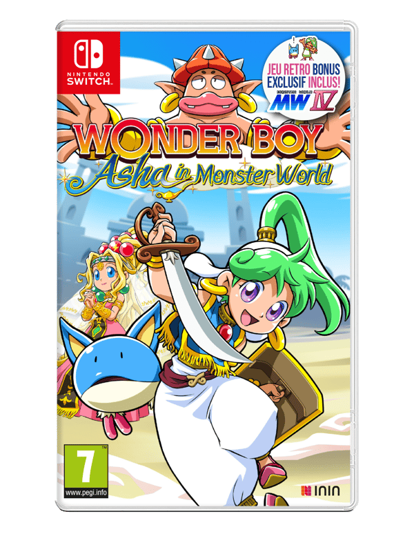Wonder Boy Asha in Monster World