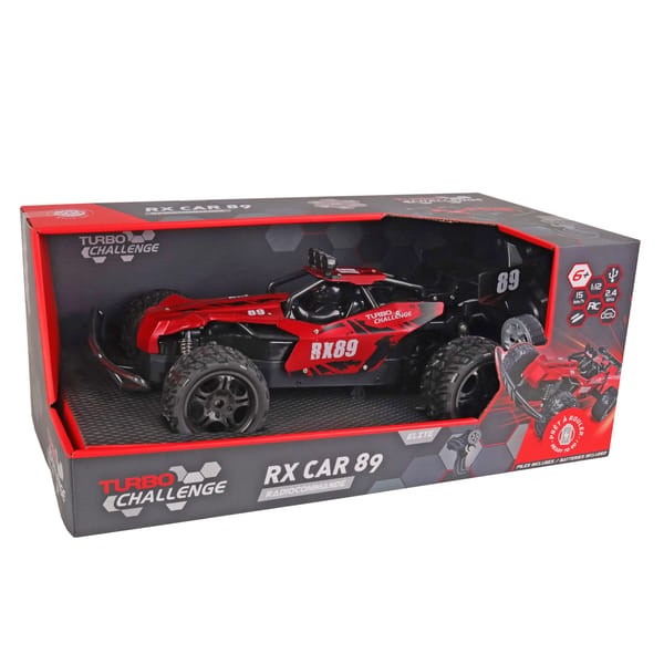 Turbo Challenge - RX CAR 89 RC METAL 1/12 (2,4 GHz - batteria da 7,4 V)