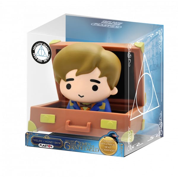 Plastoy - Les Animaux Fantastiques - Tirelire Chibi Norbert Dragonneau Valise