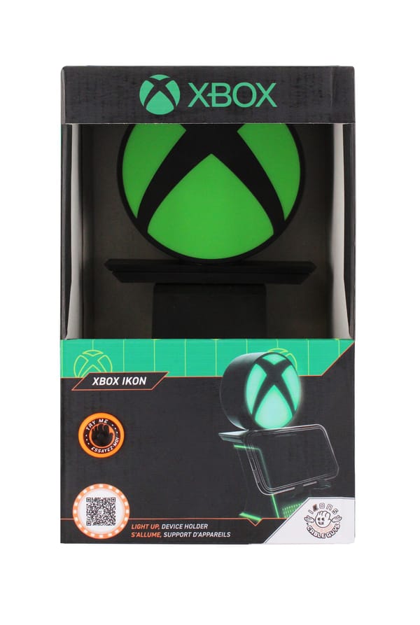Cable Guys Ikon - Microsoft - Xbox Logo Light Up Telefoon & Controller Oplader/Houder
