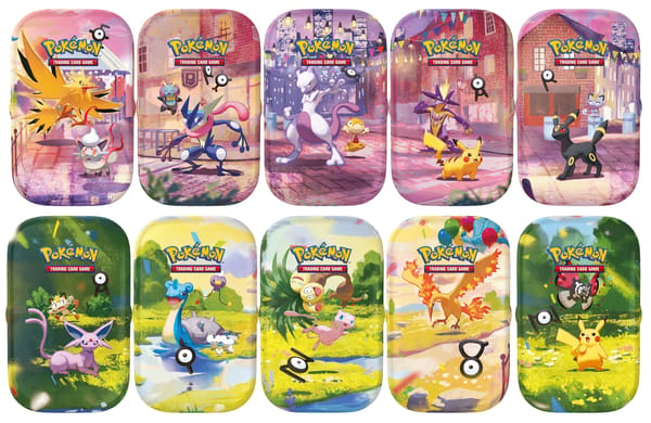 Pokémon JCC : Mini-boîtes 30e Anniversaire (1x mini-boîte aléatoire) - FR